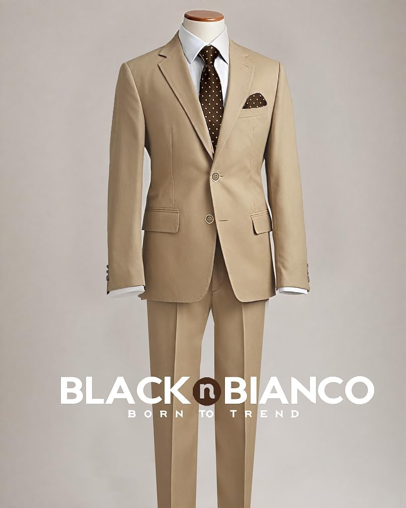 Signature Boys' Slim Fit Suit Complete Outfit