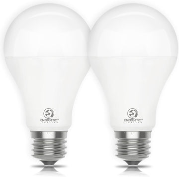 2 Pack 150 Watt LED Light Bulb, Super Bright A21 Soft White 2700K, Non-Dimmable, 2300LM LED Bulb, High Lumen Light