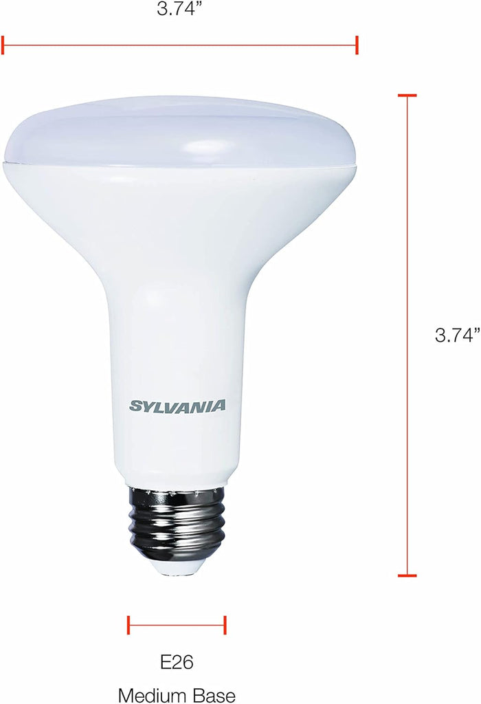 Night Chaser LED BR30 Light Bulb, 100W = 15.5W, Dimmable, 10 Year, Super Bright, 1450 Lumens, 5000K, Daylight - 1