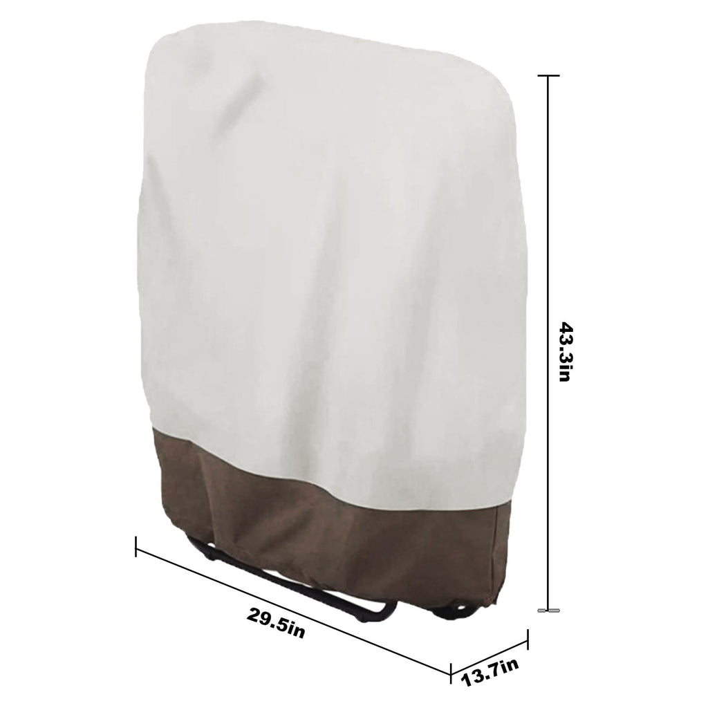 Oxford Waterproof UV Resistant Outdoor Zero Gravity Folding Chair Cover Waterproof Dustproof Lawn Patio