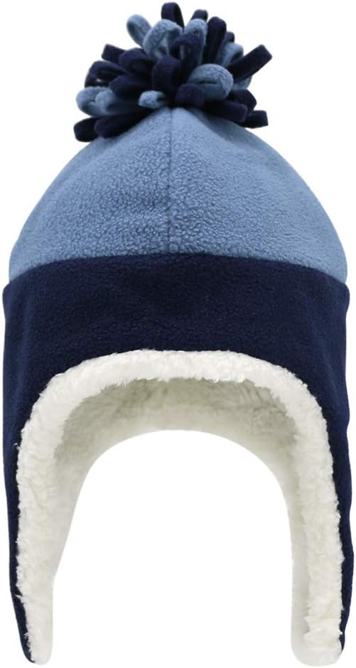 Baby Boy Sherpa Hats and Mittens Set Toddler Gloves Warm Fleece Winter Hat Baby Girl