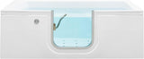 Ella Laydown 30x60 Air Massage Walk in Bathtub Right Drain