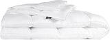 Down Illusion All Season Hypoallergenic Down Alternative Comforter with Corner Loops, King/Cal King, White