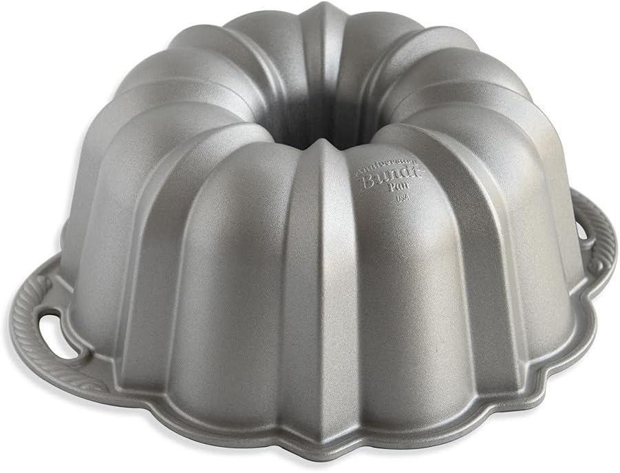Anniversary Bundt, 15 Cup, Silver