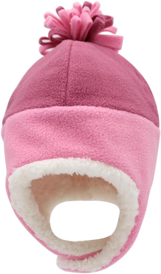 Baby Boy Sherpa Hats and Mittens Set Toddler Gloves Warm Fleece Winter Hat Baby Girl