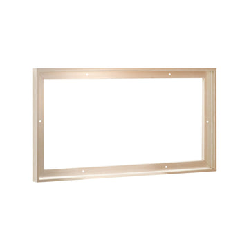 15x30 inch Floater Frame for Canvas Paintings. 12 Colors. Floating Frame fits 5/8", 3/4" & max 7/8" Deep Stretched