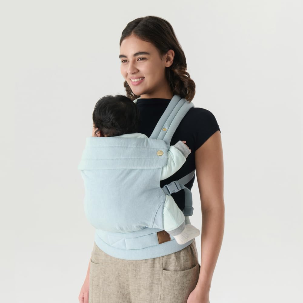 Ergonomic Baby Carrier Newborn to Toddler, Comfort Stylish Cute Easy Use