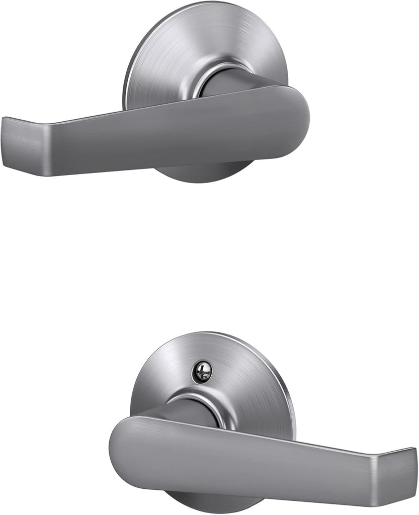 F10 CSV ELA 626 Commercial Series Elan Door Lever, Hall & Closet Passage Lock, Satin Chrome