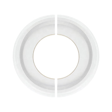 1PC Plain Ceiling Medallion, Split Decorative Ceiling Ring for Chandelier Light Fixture Ceiling Decor, Simple Surface