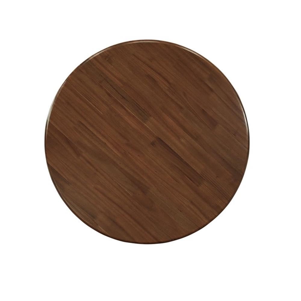 West Furniture ANT-AWA-TP Antique Modern Kitchen Table - a Round Dining Table Top with Pedestal Base, 36x36 Inch