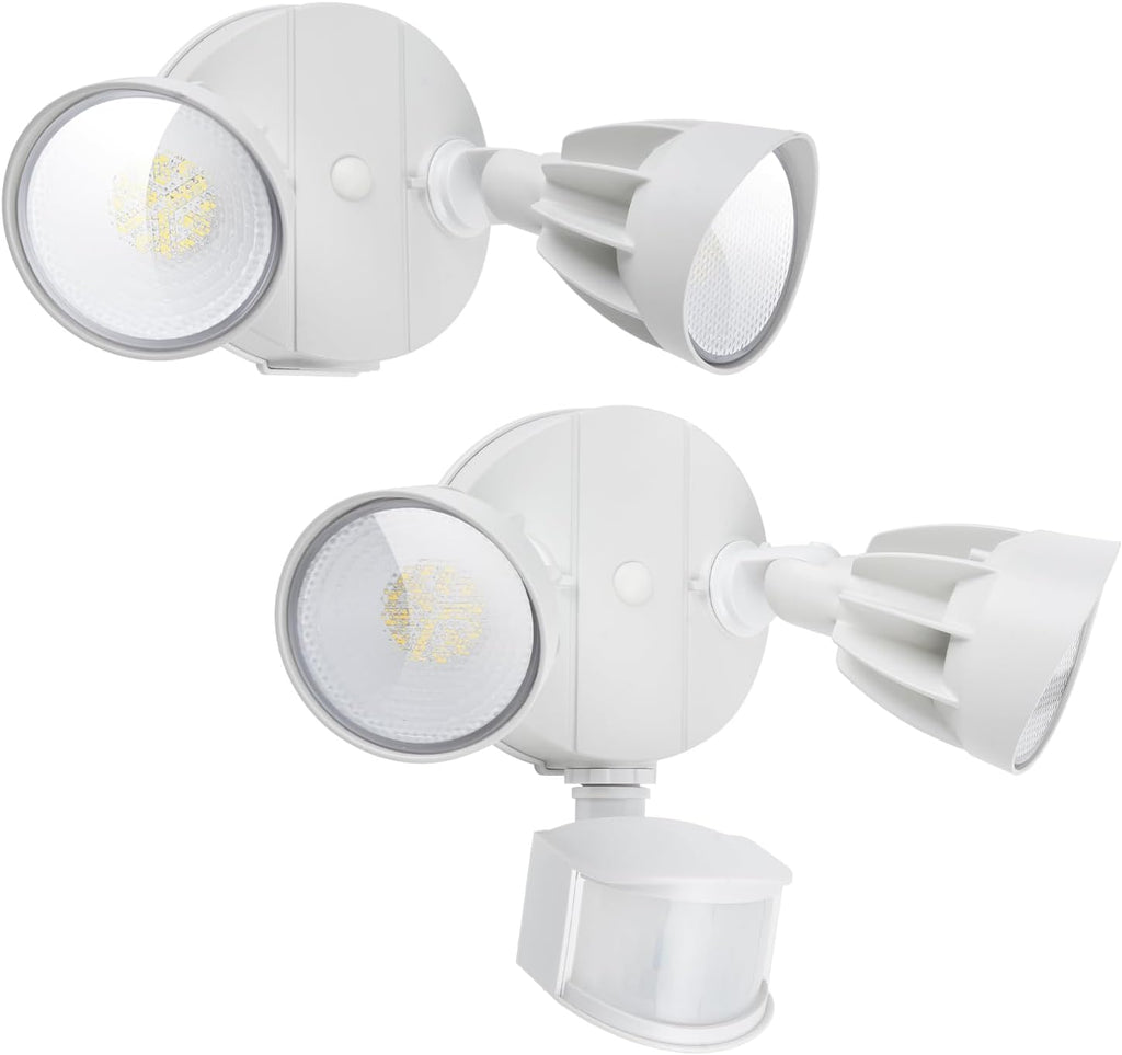44W 4200/3500 lm LED Security Light Outdoor Motion Sensor/Switch Control, 5000K Daylight Flood Light, Waterproof, 2