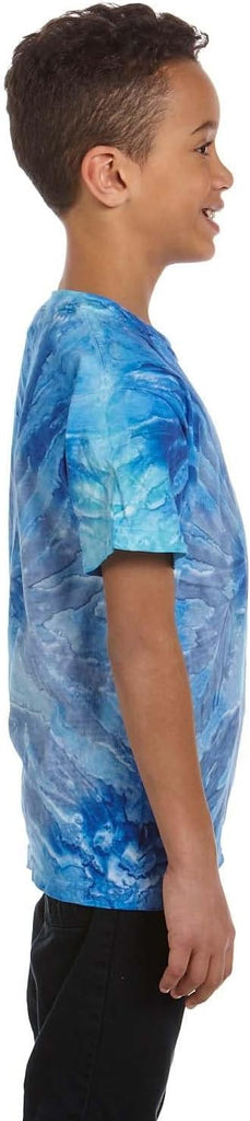 Short Sleeve Tie Dye T-Shirts for Boys and Girls - Tie Dye T Shirts for Little Kids & Big Kids
