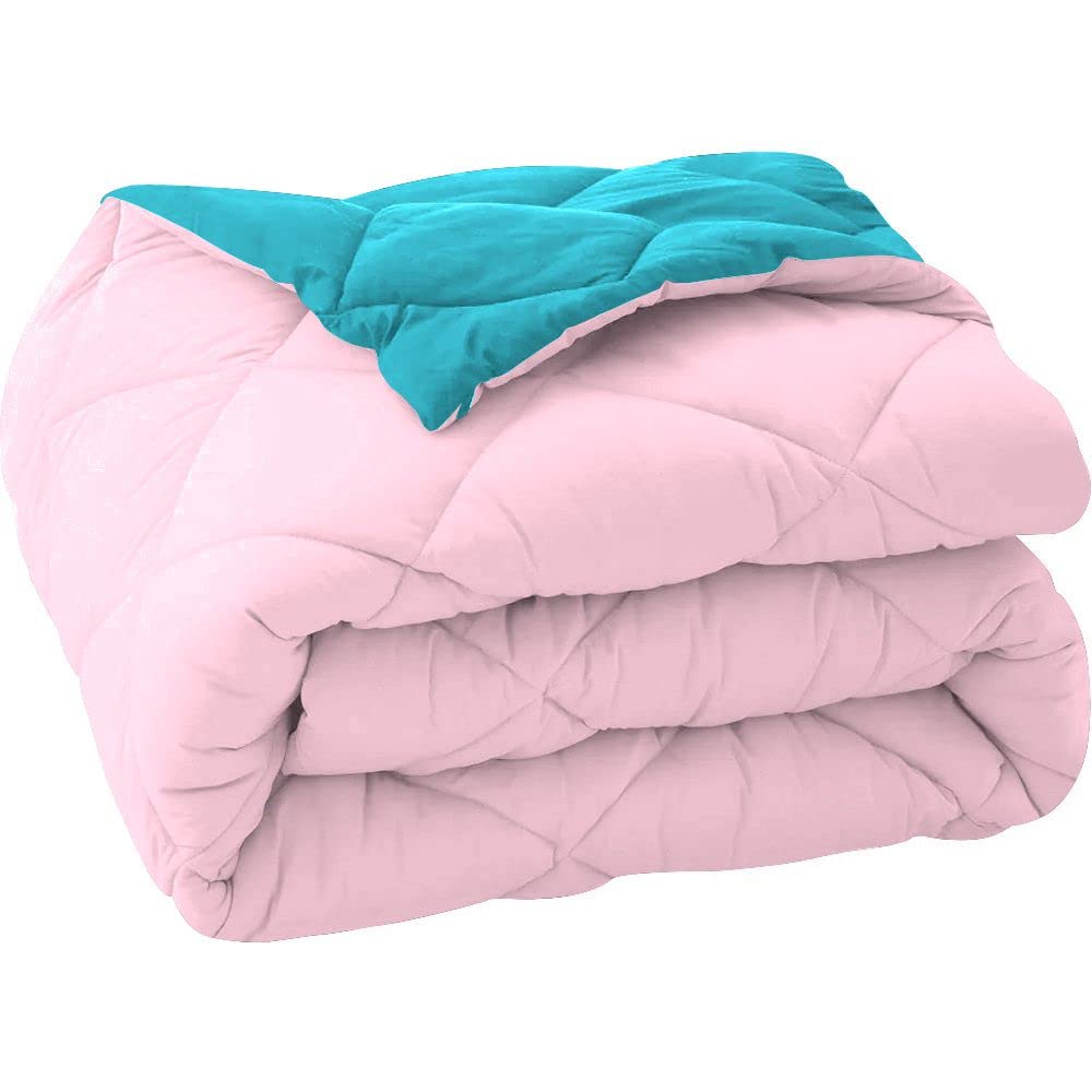 1 Piece Reversible Diamond Pattern Comforter Premium Super Soft 550 GSM All Season 1000 Thread Count 100% Egyptian