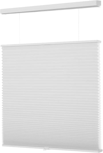 Top Down Bottom Up(TDBU) Cellular Shades, 1.5 inch Cordless Light Filtering Honeycomb Pleated Blinds for Windows Home