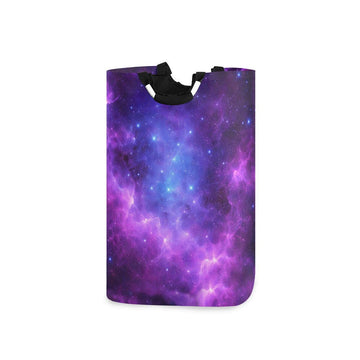 Laundry Hamper Bucket Collapses Laundry Basket Universe Galaxy Nebula Space Washing Bin Organizer Nursery Storage