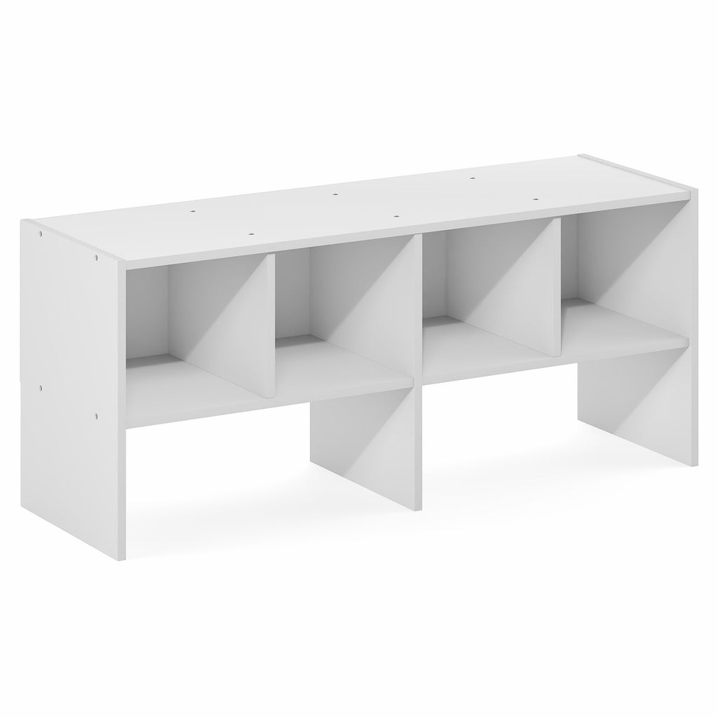 Closet Organizers and Storage, 6-Cube Multipurpose Top Shelf Closet Shelf, Stackable Closet Organization Shelves