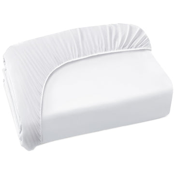 King Fitted Sheet Only, King Size Sheets for Air Mattress, White