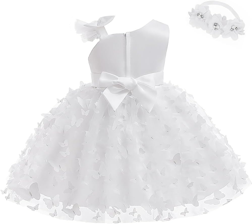 Baby Girl Dress,Toddler Girls Birthday Party Dress Butterfly Tutu Dress