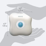 TotalClean Personal UV-C Plug-In Air Sanitizer - Small Air Purifier for Bedrooms and Bathrooms, Buil