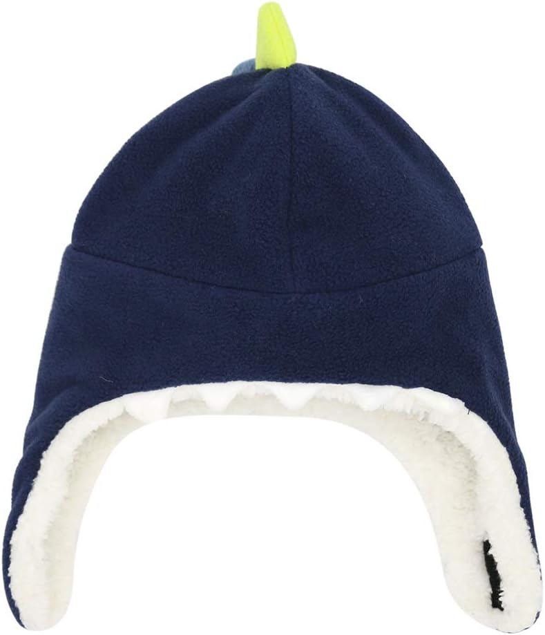 Baby Boy Sherpa Hats and Mittens Set Toddler Gloves Warm Fleece Winter Hat Baby Girl