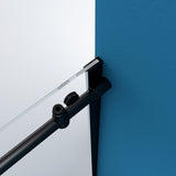 56" -60 "W x 75" H Frameless Shower Door, Bathroom Sliding Shower Door