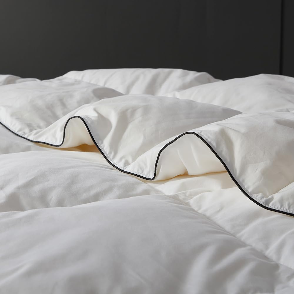 Lightweight Queen Down Comforter for Hot Sleepers & Summer