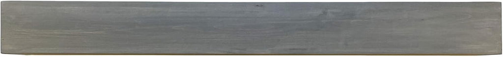 Grey Gray U Pick Size Rustic Faux Wood Beam Floating Shelf Mantle (6" Deep 84" Wide)