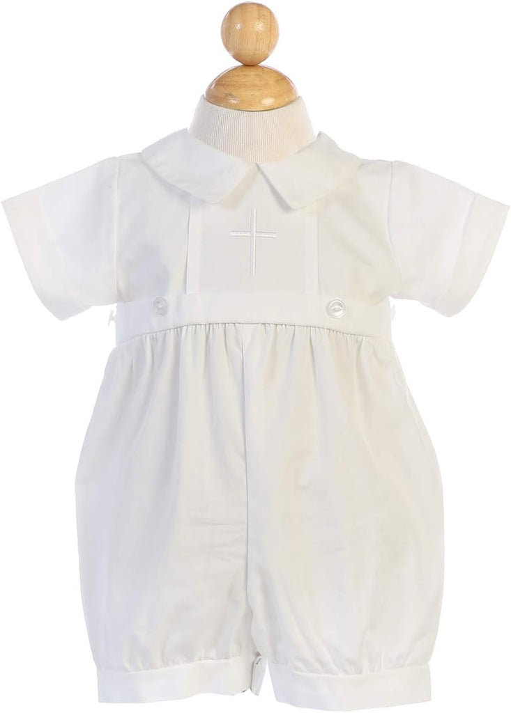 Made in USA - Baptism outfits for Boys, Baby Boy Christening Outfit, Baptismal Cotton - Ropa de Bautizo para Niño