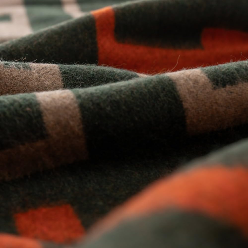 Rainier Wool Blanket, or Camping, Lone Pine, Twin