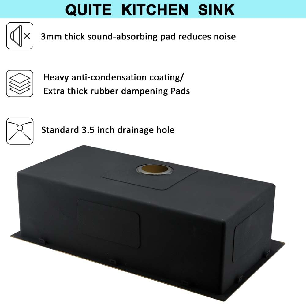 33 x 22 Drop Sink Top Mount Sink Gold Stainless Steel