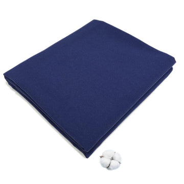 2 Yard Solid Fabric, 57 inch Wide, 100% Cotton Fabric by the Yard for Quilting Sewing Crafting (Navy)