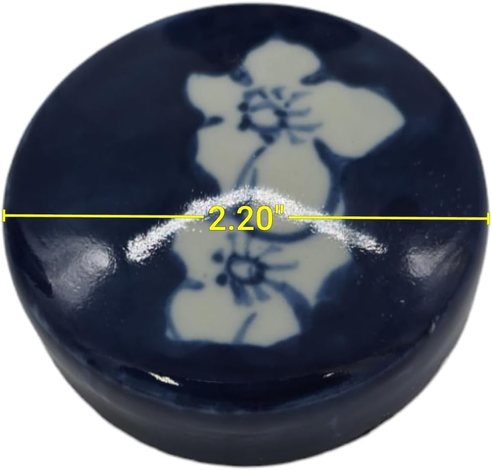 Blue and White Plum Blossom Porcelain Ginger Jar with Lid (LJ4)