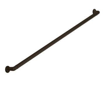 Aluminum Handrail for Stairs - ADA Compliant Wall Returns - Handrails for Indoor Stairs - Metal Handrail, Powder