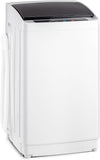 17.8LBS Portable Washing Machine, Full-Automatic Electric Laundry Machine with Stainless Steel Drum, Compact Washer
