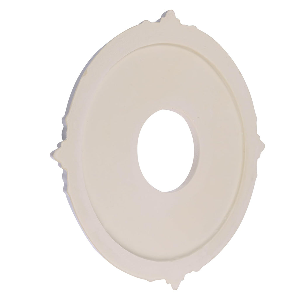 Ceiling Medallion 13" OD x 3.97" ID x 0.82"P, Ceiling Decorative Molded Round Ceiling Medallions for Chandeliers