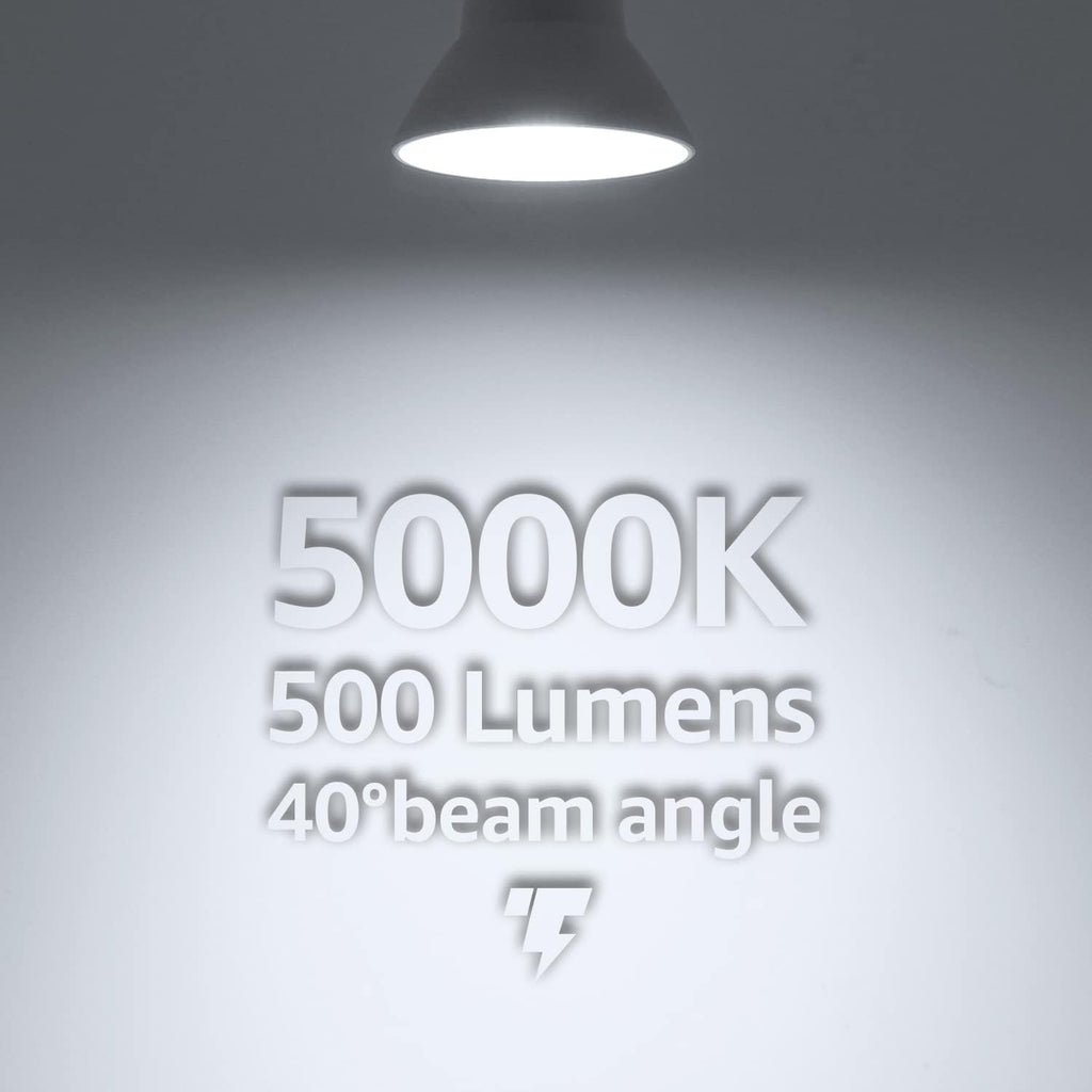 PAR20 LED Bulbs, Dimmable LED Spotlight Bulb, 5000K