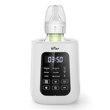 Baby Bottle Warmer, Fast Warming Breast Milk Formula, White