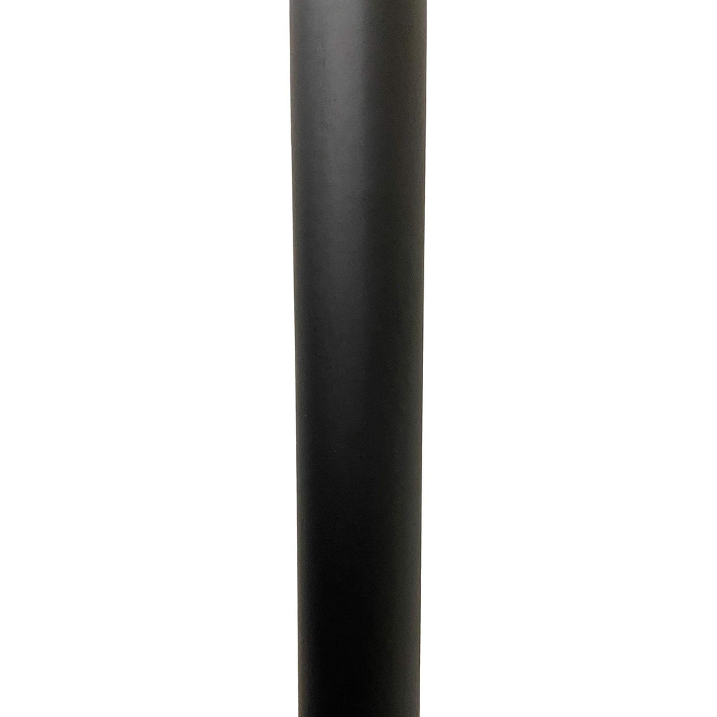 5/8" Round Iron Stair Balusters - 44" Metal Stair Spindles for Indoor Stair Railing & Banister, Hollow, Satin Black
