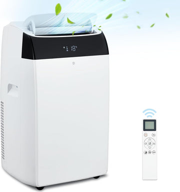 14000 BTU Portable Air Conditioners with Remote Control, 3-in-1 Free Standing Cooling AC Unit with Fan & Dehumidifier