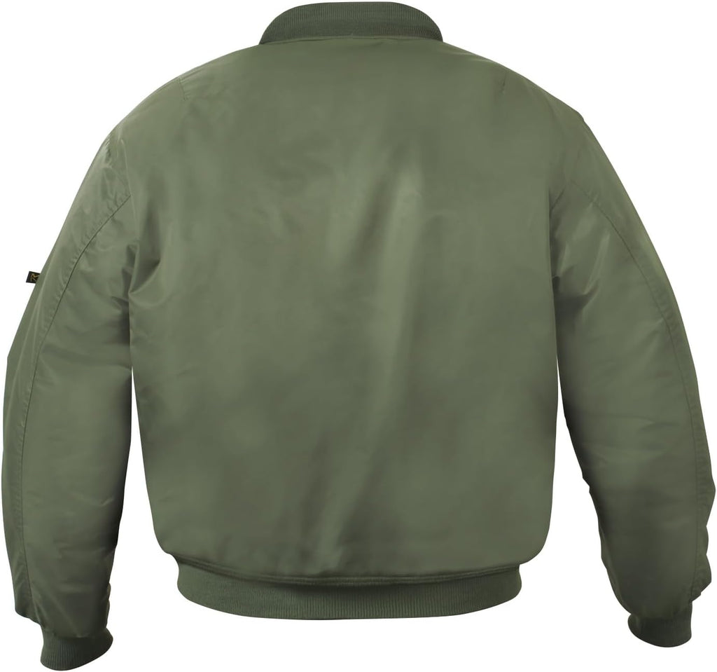Kids Flight Jacket with Patches - Warm & Comfortable Outdoor Bomber Aviator Pilot Coat