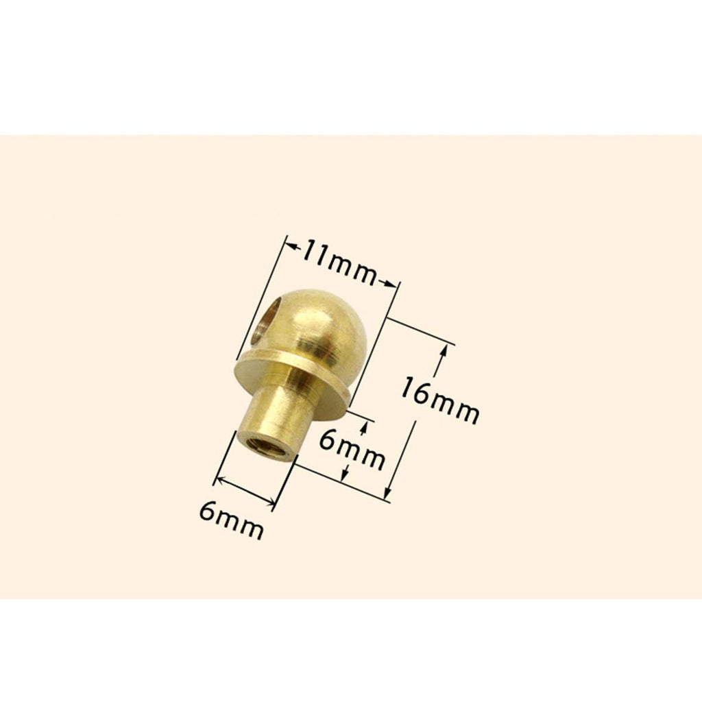 4 Pack Traditional Bail Cabinet Hardware Handle Pull Antique Brass Drawer Pull, 3-3/20 Inch Hole Centers (80mm), Gold