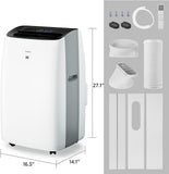 Greenland 14,000 BTU Portable Air Conditioner and Heater, Dehumidifier and Fan, 4-in