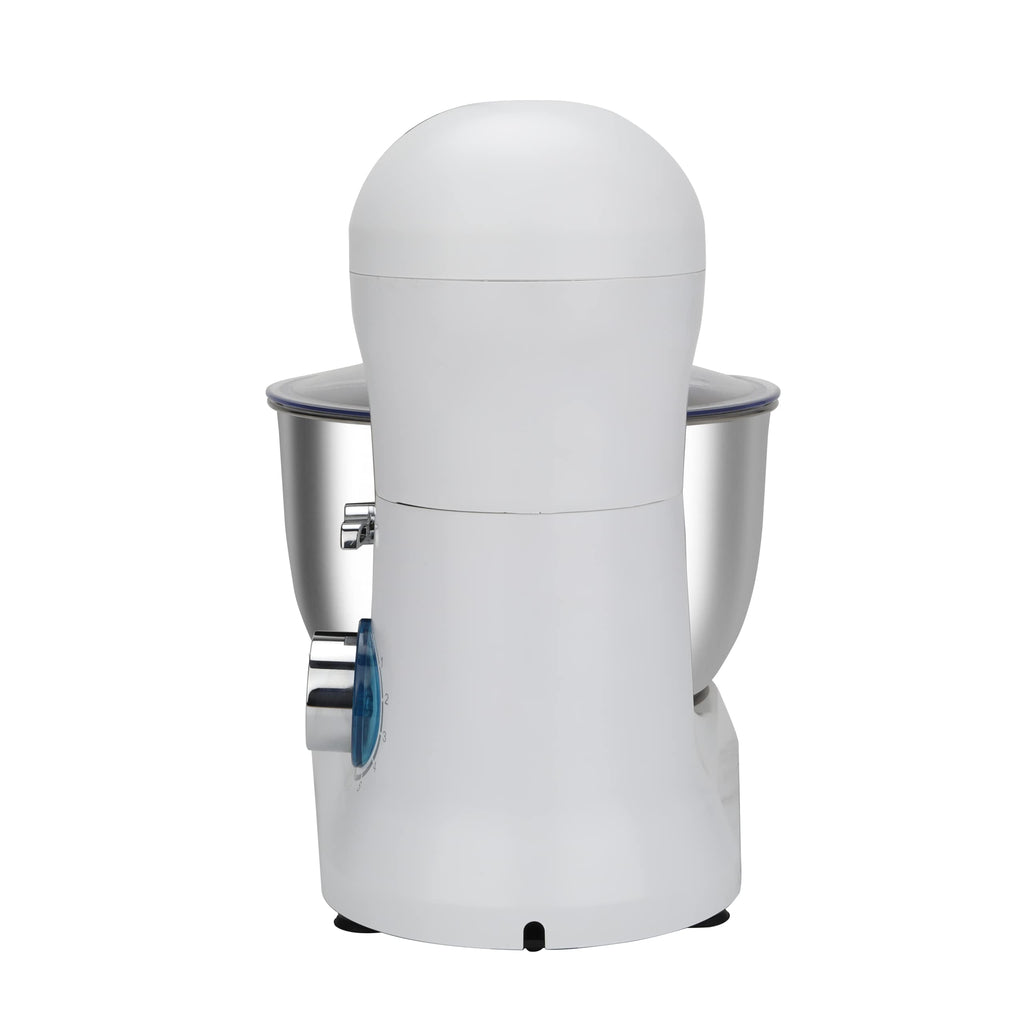 Retro Electric Stand Mixer, 4.75 Quart / 4.5L, 8 Speeds with Whisk, Dough Hook, Flat Beater Attachments, Splash Guard