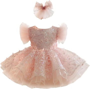 Baby Girl Pageant Dress Up Flower Girl Dress Girls Special Occasion Dresses