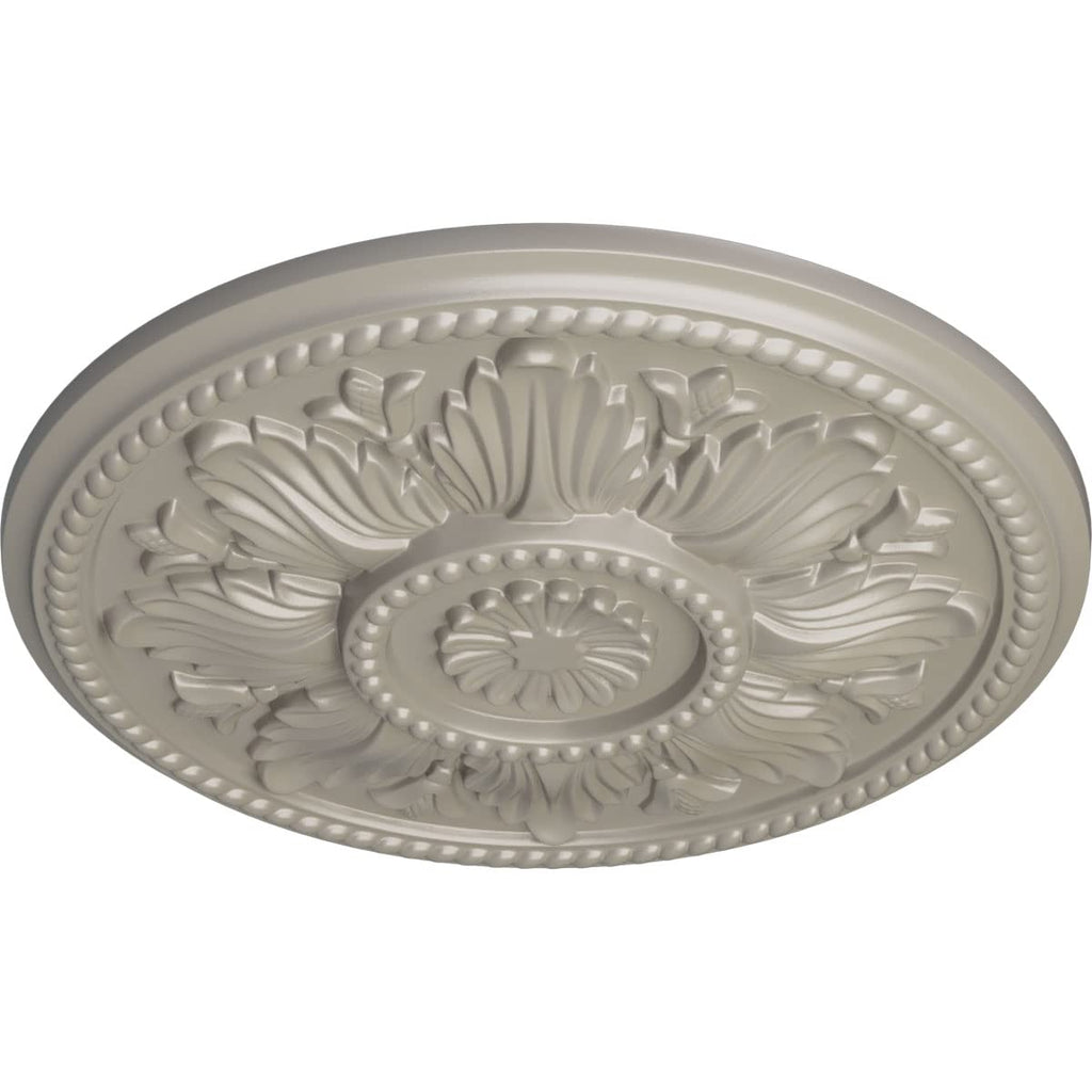 Edinburgh Ceiling Medallion, Pearl White