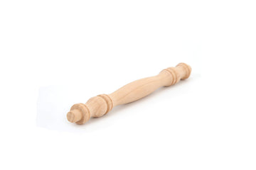 Wooden Baluster Spindles 7-3/4", Pack of 25 Solid Beech Wood for Crafts, Furniture Woodworking, Sturdy Stair Spindles