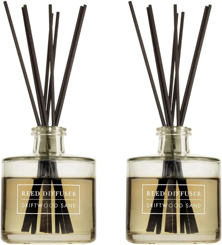 Reed Diffuser Set Three 6 Fl Oz Glass Filled Diffuser Highly Concentra 8BMZ