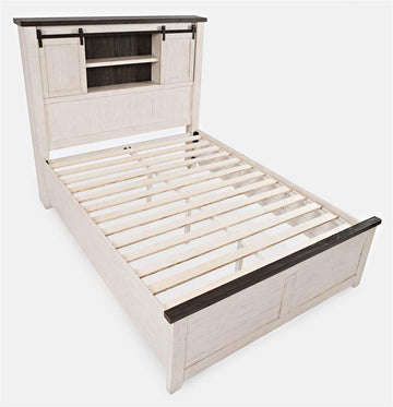 Madison County Reclaimed Pine Queen Barn Door Headboard