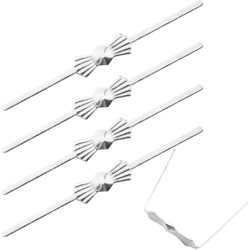Chandelier Bowtie Pin 40mm Chandelier Lamp Bow Tie Connectors Silver Butterfly Clips Chandelier Replacements