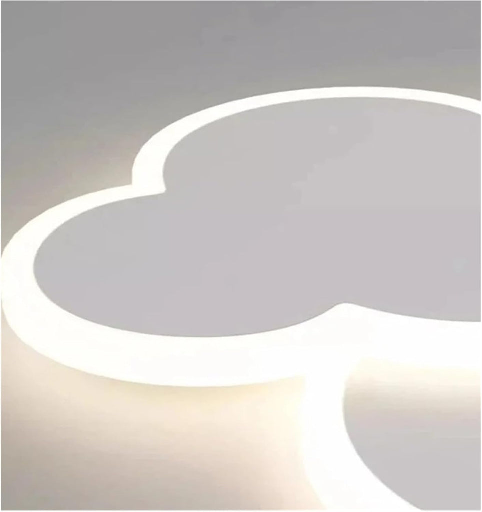 Kids Cloud LED Flush Mount Ceiling Light, Modern Creative Clouds Lamp for Baby Girl Boy Bedroom Nursery Living Room